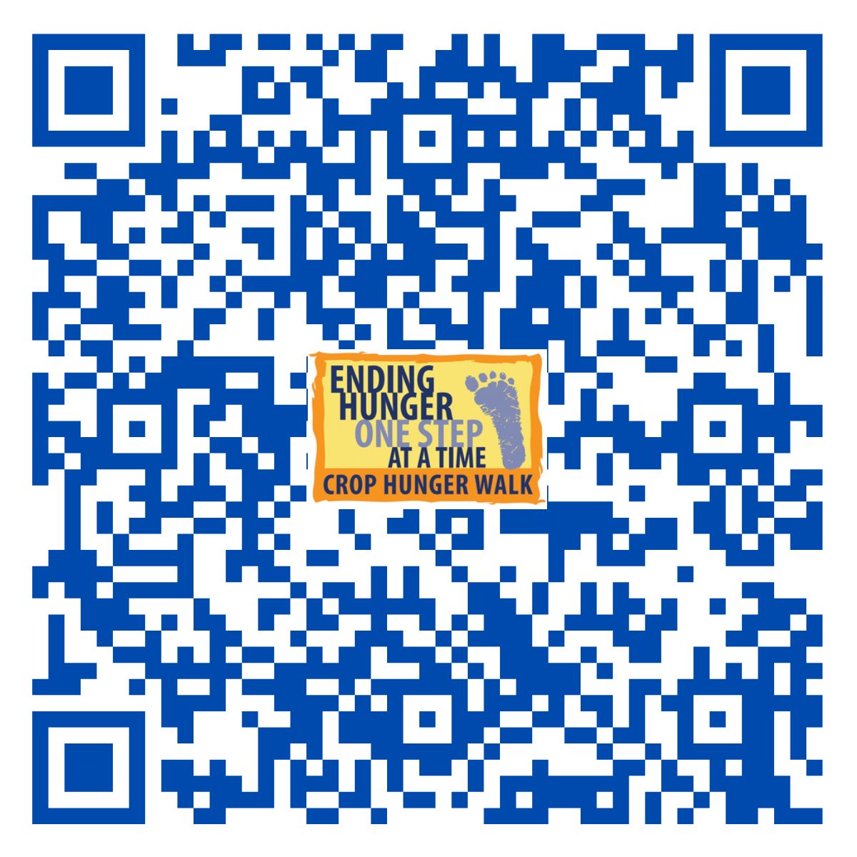 2026 CROP Walk QR Code
